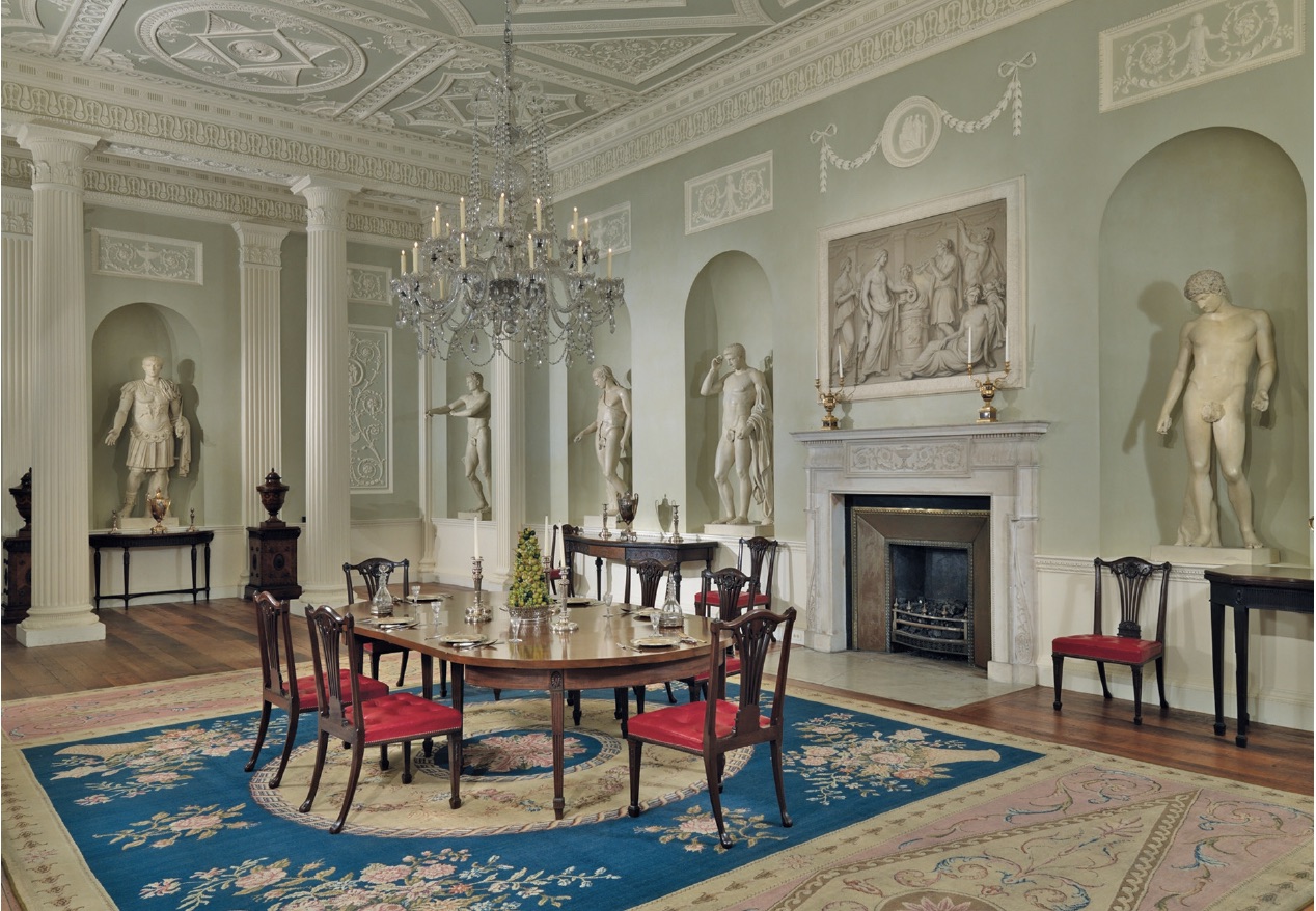 Dining room from Lansdowne House in Berkeley Square, London