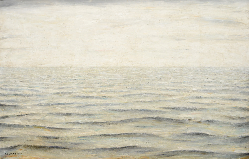 L S Lowry, The North Sea