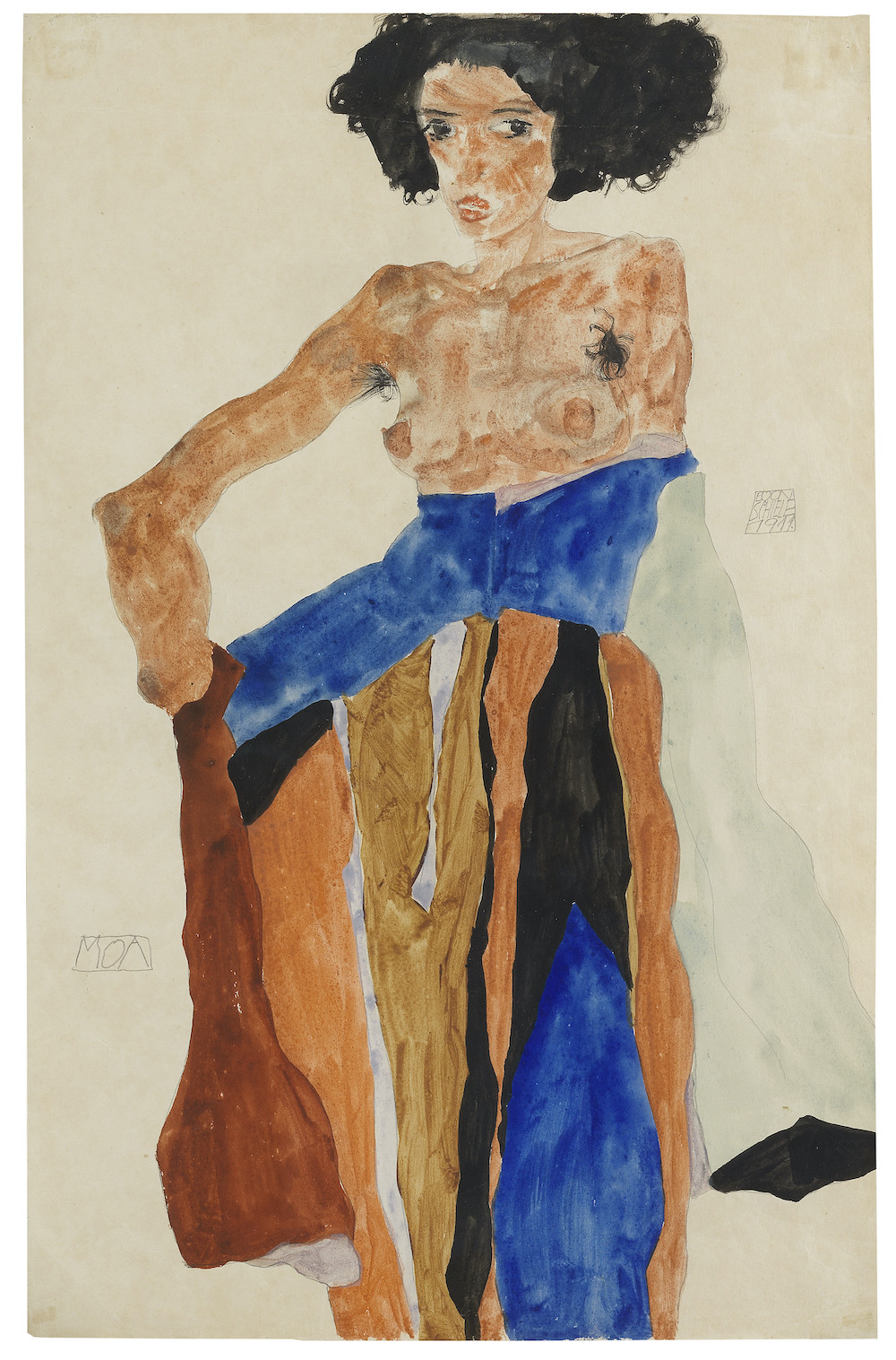 EGON SCHIELE (1890-1918), MOA