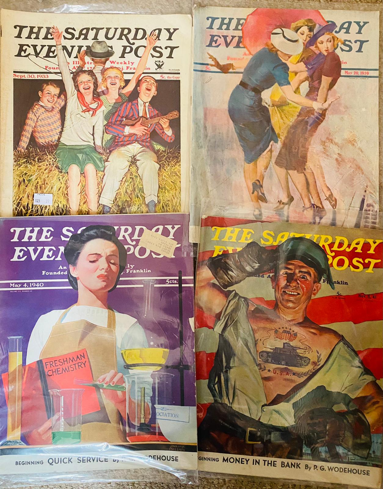 Norman Rockwell covers for The Saturday Evening Post