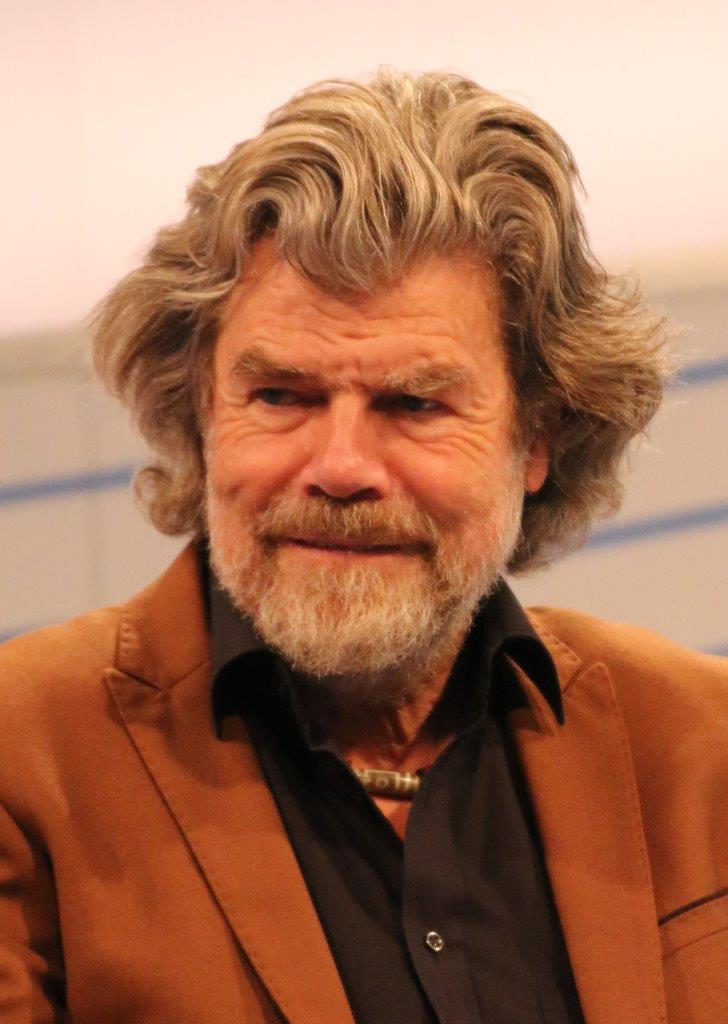 Reinhold Messner at the Frankfurt Book Fair in 2017