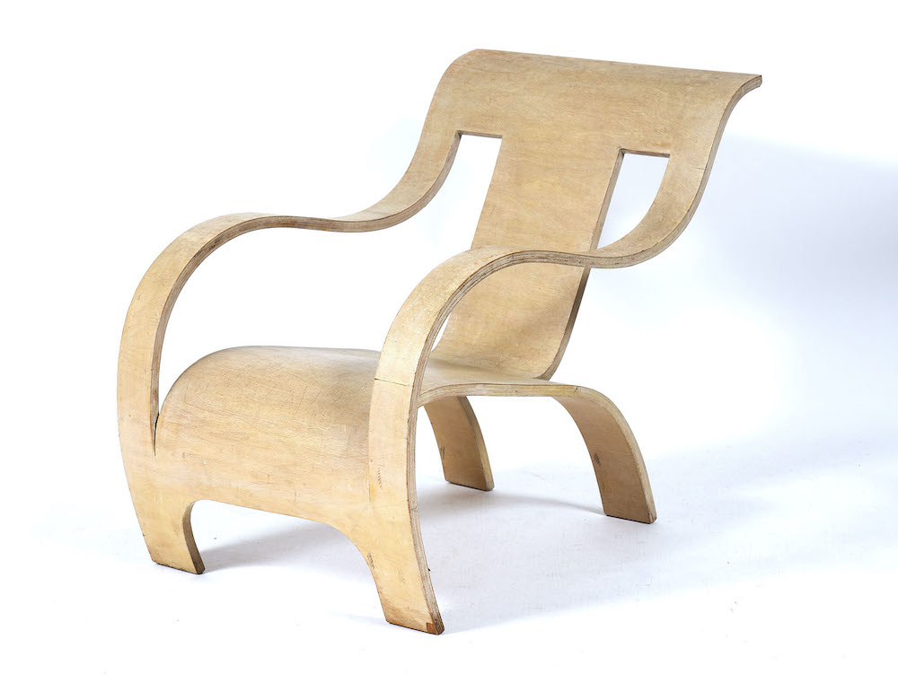 Gerald Summers plywood armchair