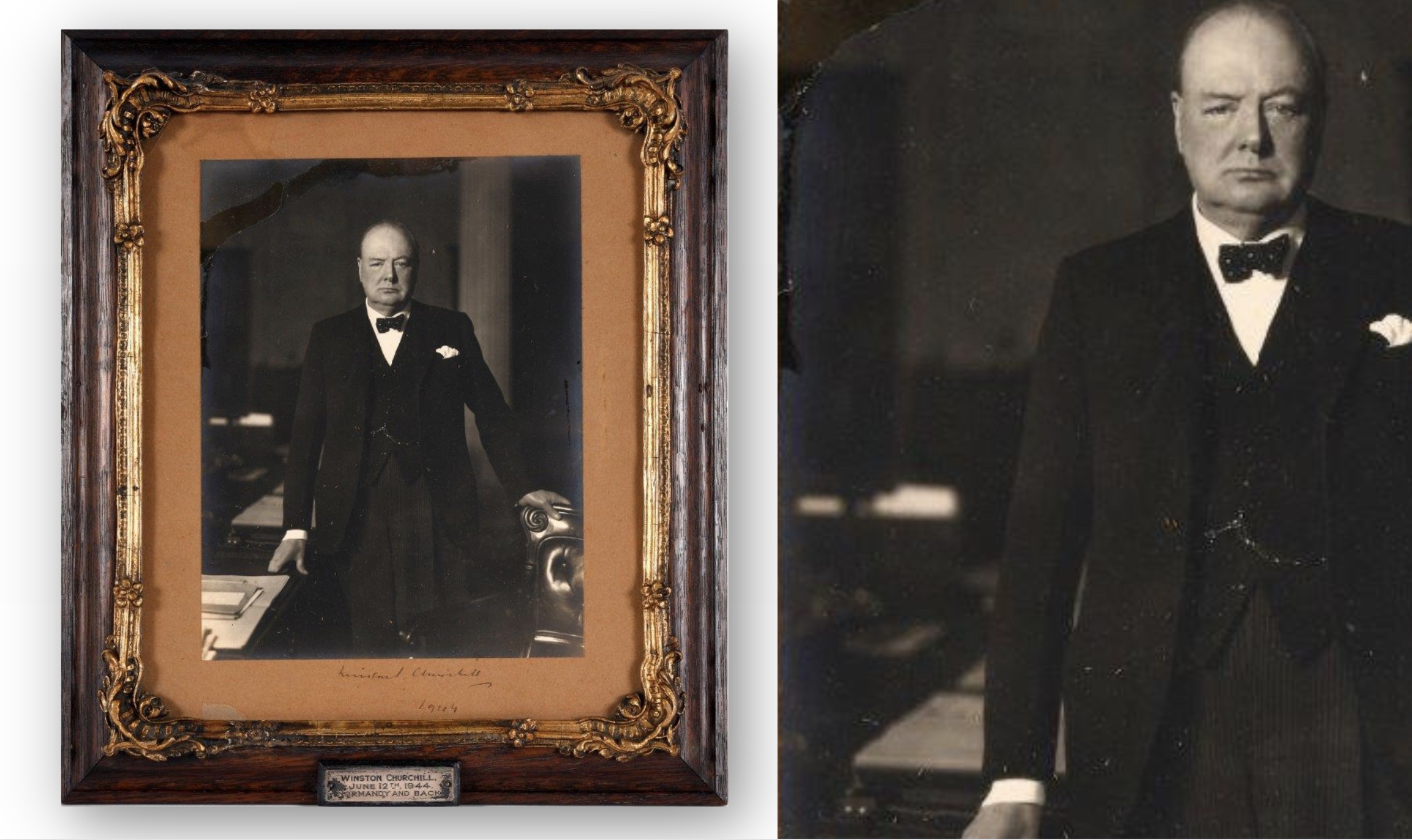 Winston Churchill photograph is leader in sale - Antique Collecting
