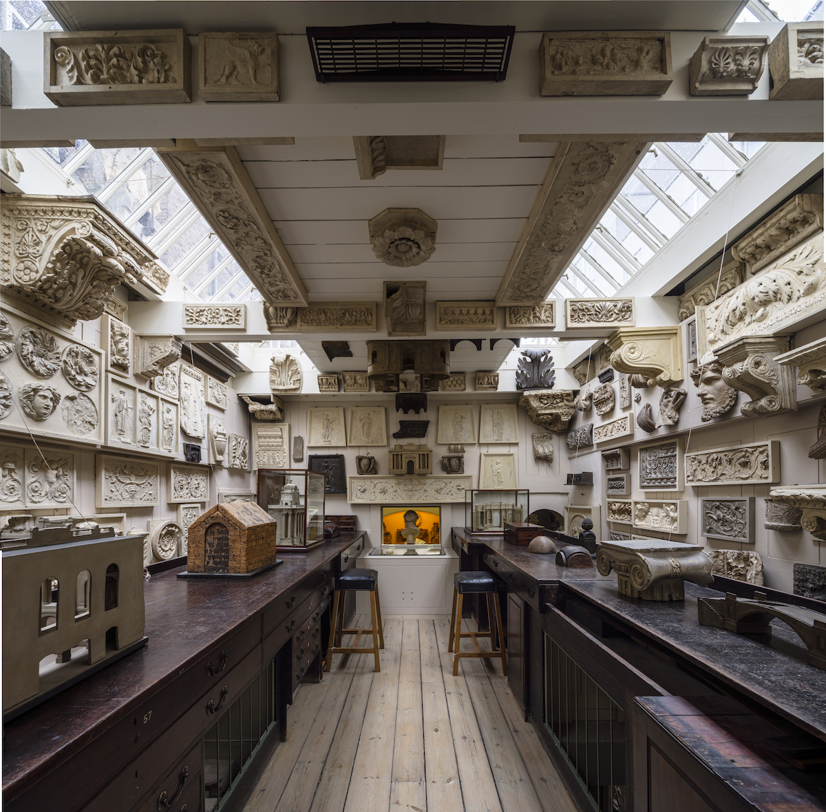 The Drawing Office at Sor John Soane's Museum in London