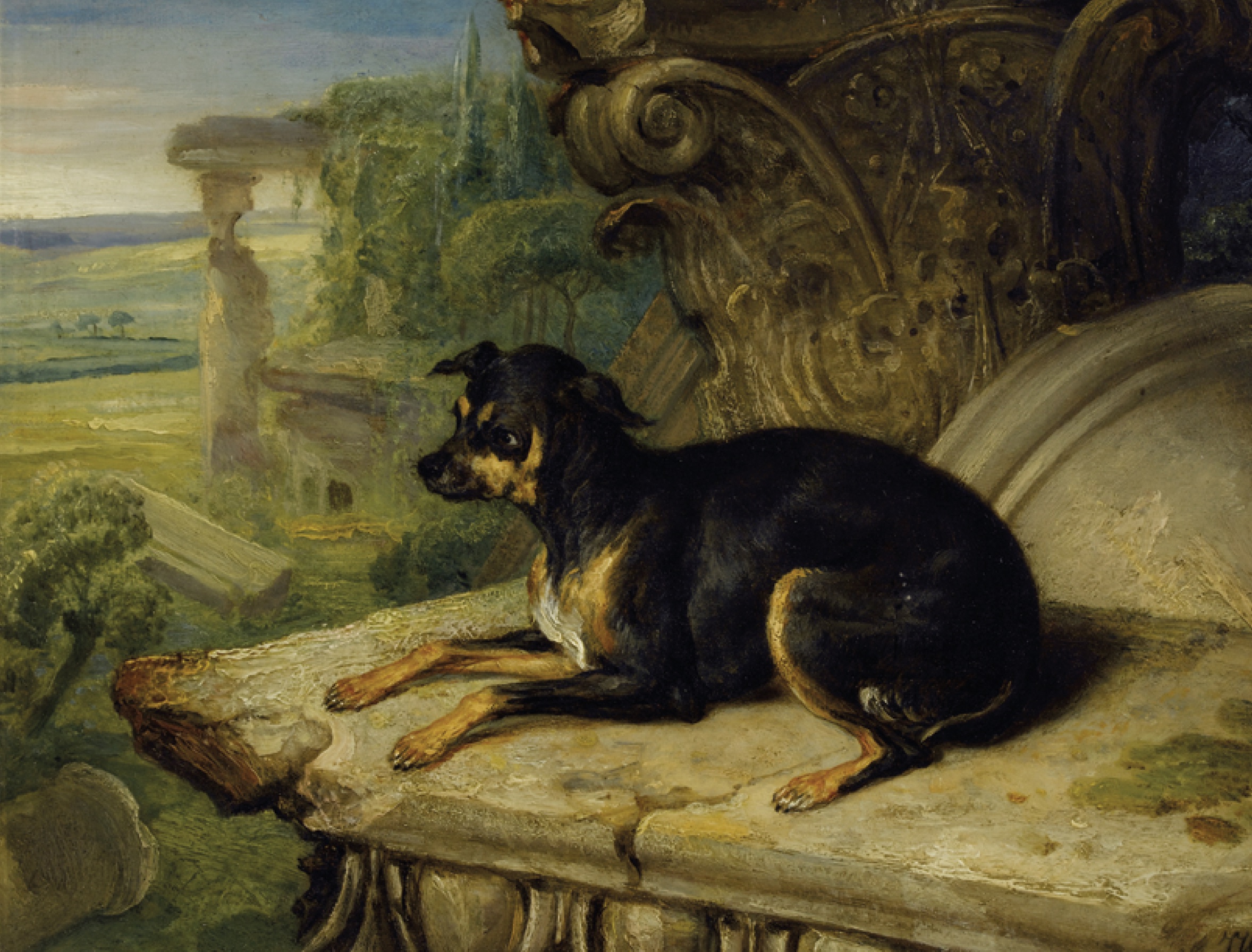 James Ward (1769-1859), Fanny, AFavourite Dog, 1822