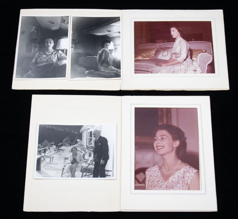 A collection of photos of the late Queen and Princess Margaret