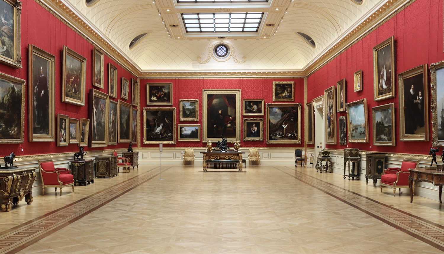 A gallery at The Wallace Collection