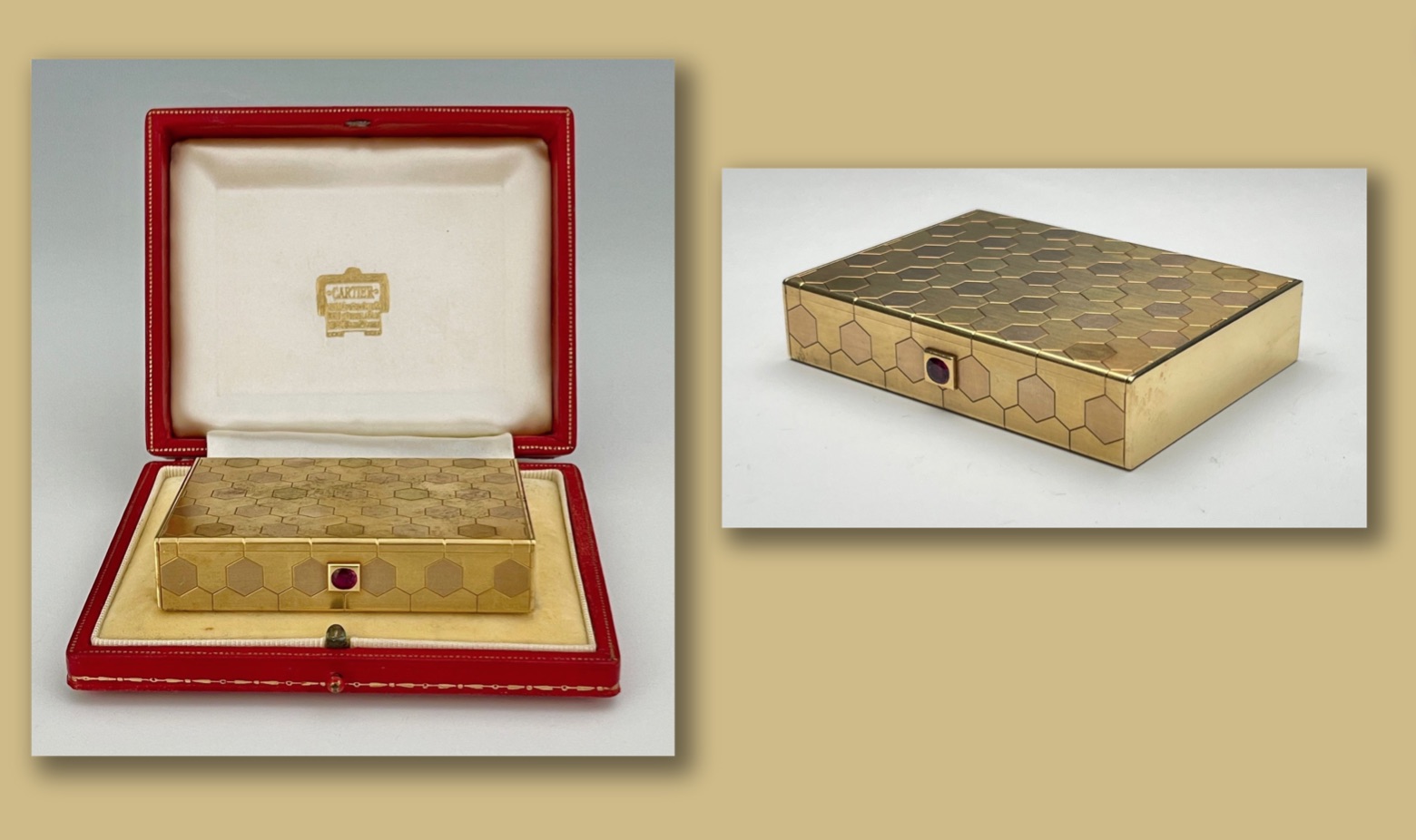 Cartier gold box set to shine in Cotswolds Antique Collecting