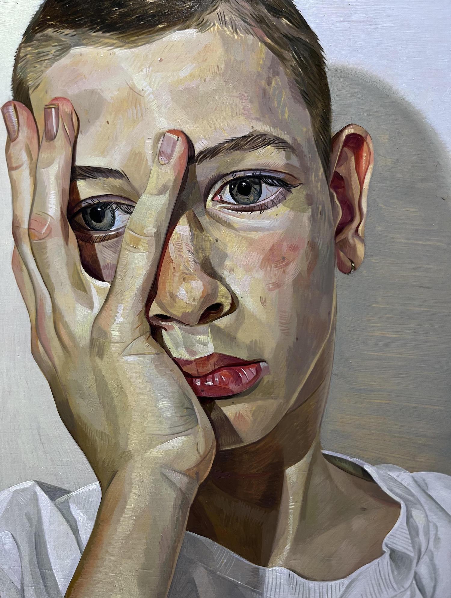 James Hague portrait entitled Boy with Hand