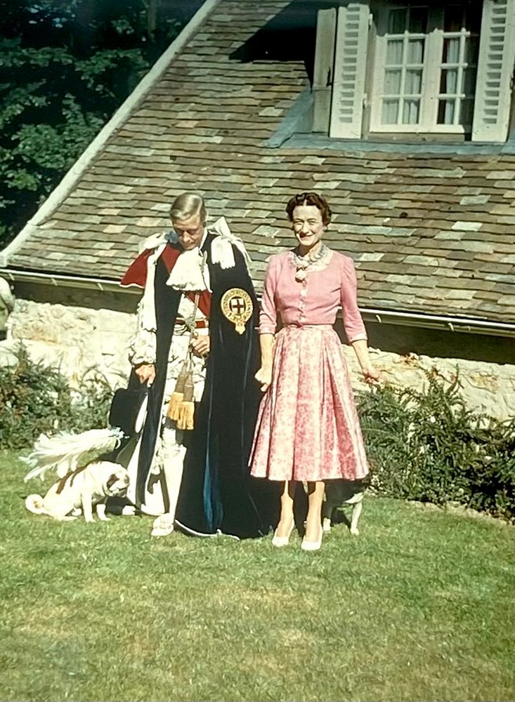 Unseen picture of Edward, Duke of Windsor, dressed as a king in royal robes, a role he gave up for the Duchess of Windsor