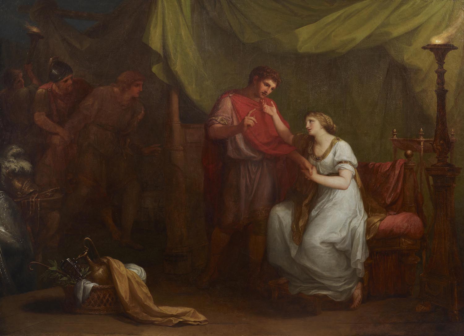 Diomedes and Cressida by Angelica Kauffman