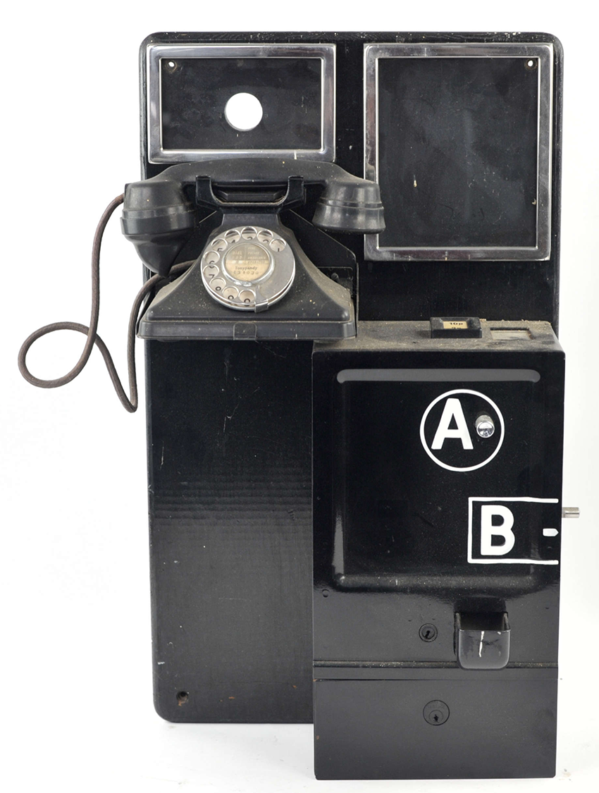 A vintage GPO A and B box