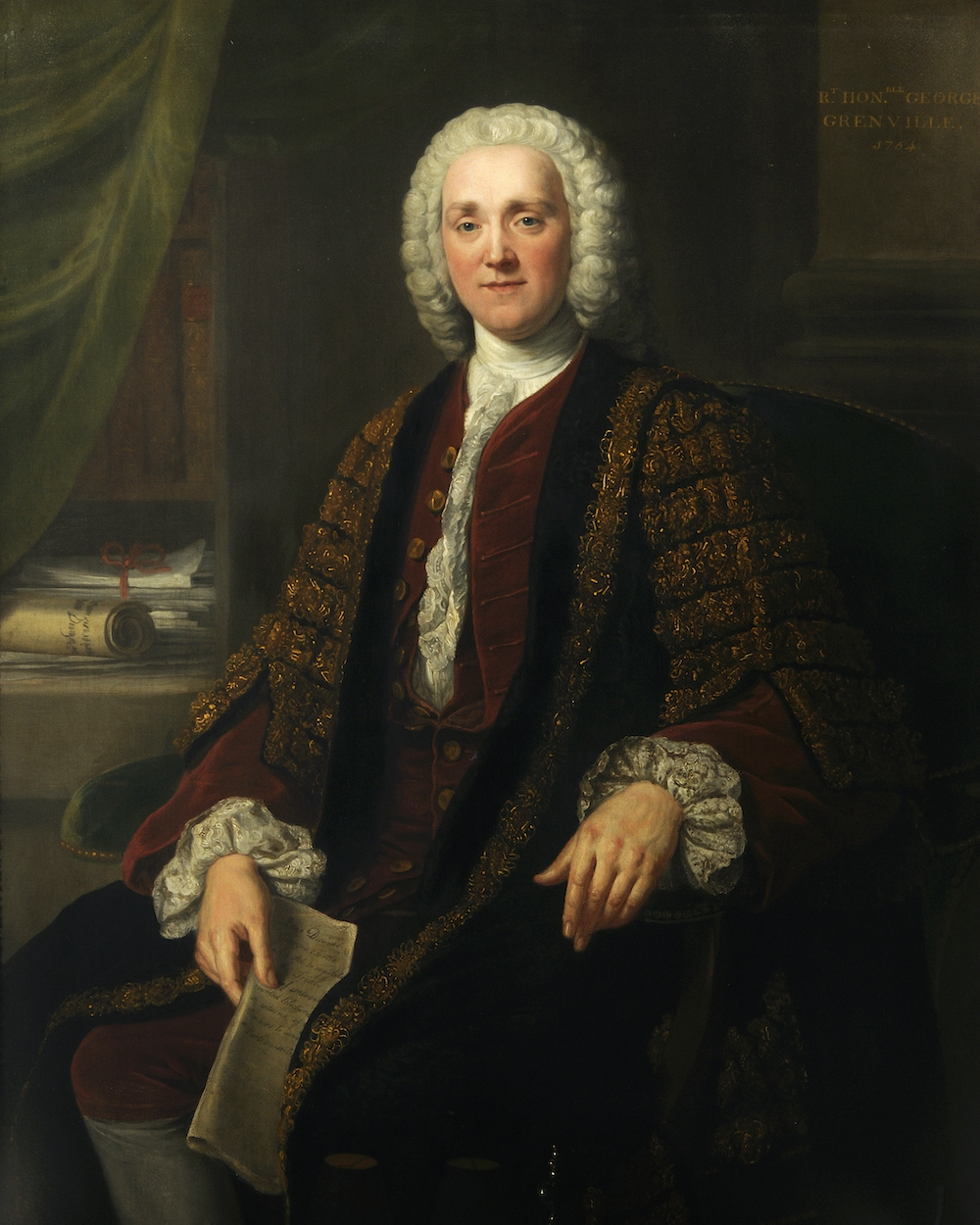 George Grenville (1707-1770) by William Hoare