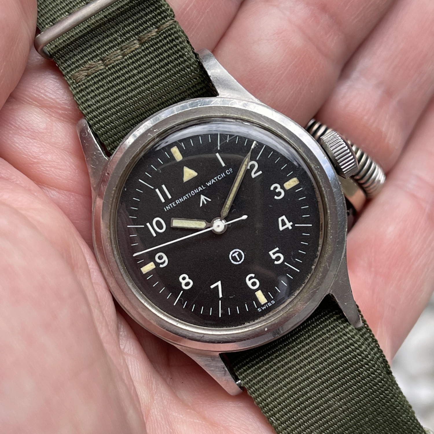 IWC-Mark-XI-Military-British vintage watch