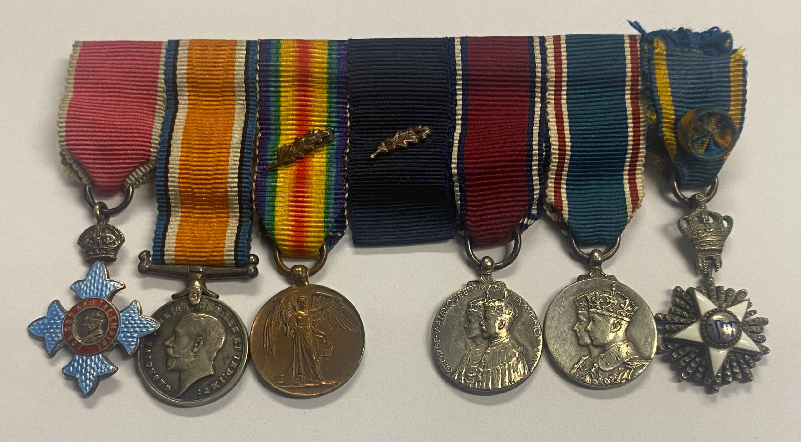 Captain Couldrey's miniature medals group