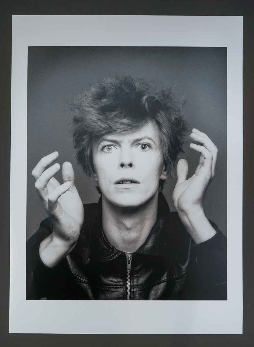 David Bowie photograph by Sukita found in a car boot sale