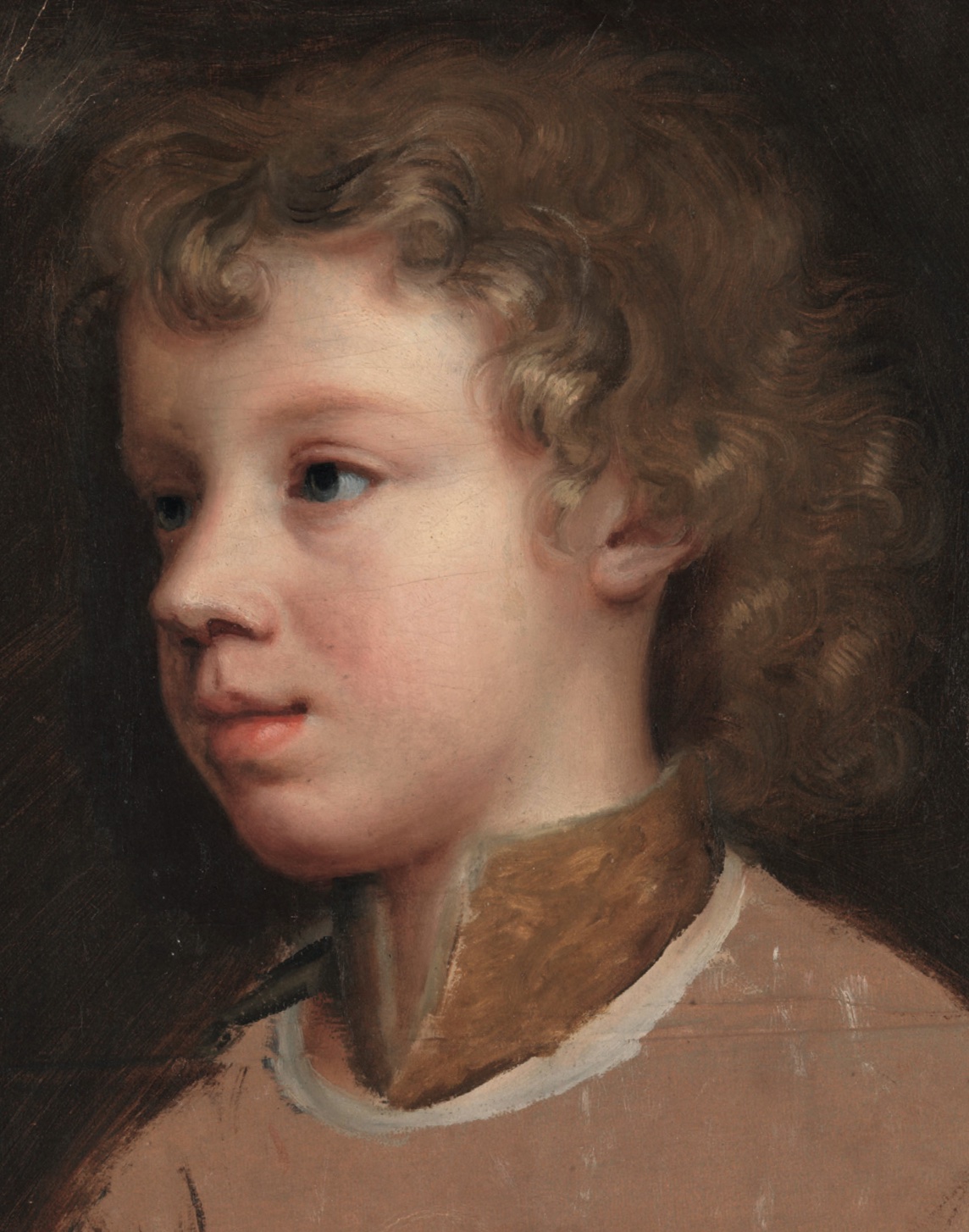 Mary Beale (1633-1699) Sketch of the Artist’s Son, Bartholomew Beale (1656-1709), Facing Left, c. 1660