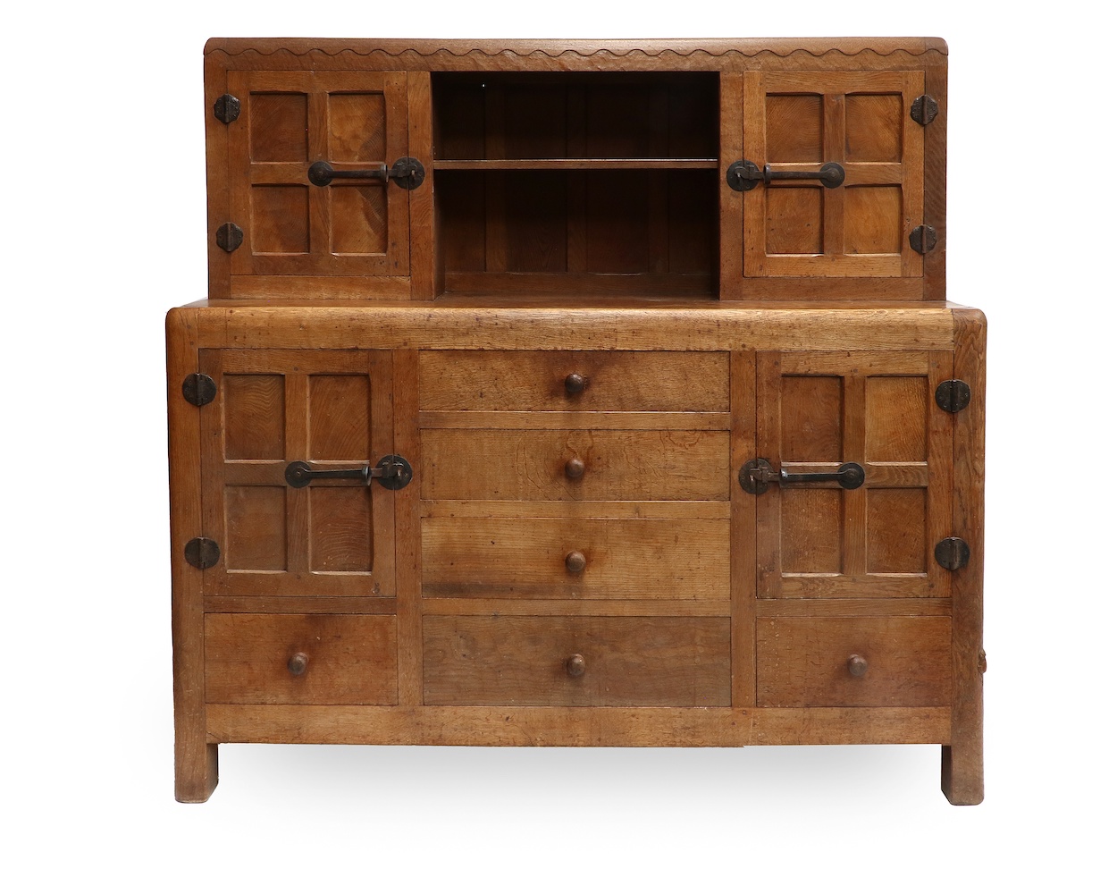 A Robert ‘Mouseman’ Thompson English Oak Dresser from  1933