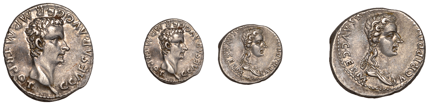 Denarius with Agrippina Senior