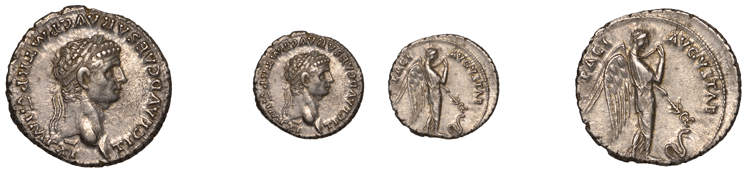 Denarius, Rome, AD 46-47. Credit