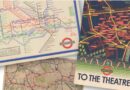 A collection of antique London Underground maps