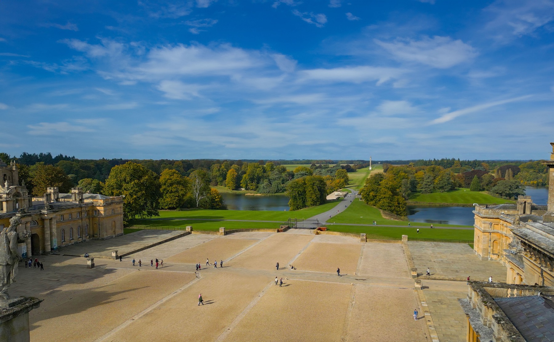 A view of the estate at Blenheim Palace