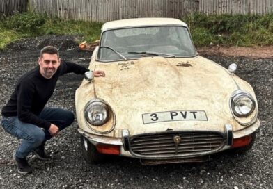 Barn-find Jaguar E-Type is a classic