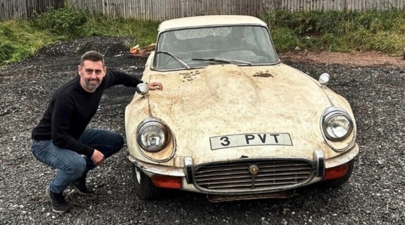 Barn-find Jaguar E-Type is a classic