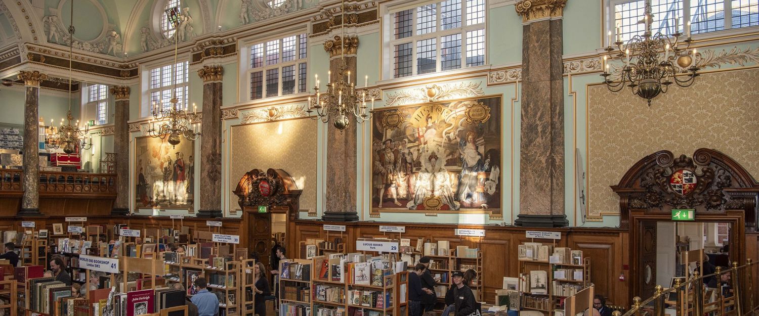 Inside Chelsea Rare Book Fair