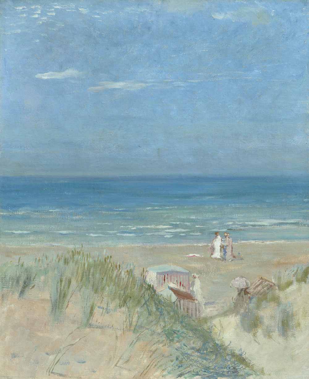 A painting by Charles Conder entitled Sand dunes, Ambleteuse