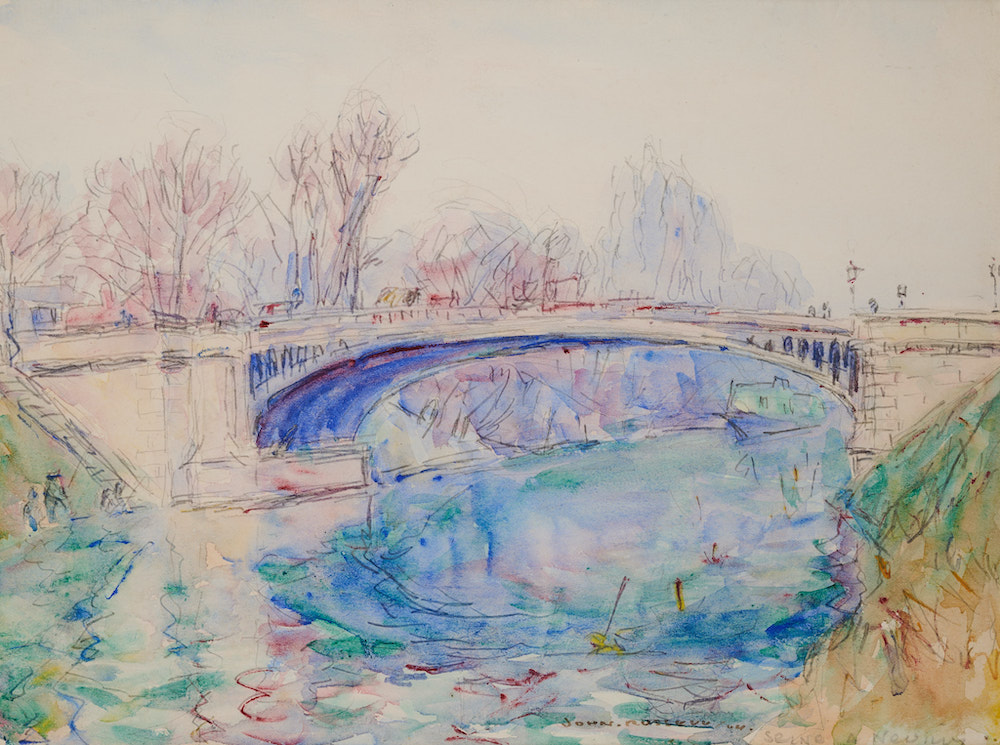 John Peter Russell 'La Seine a Neuilly'