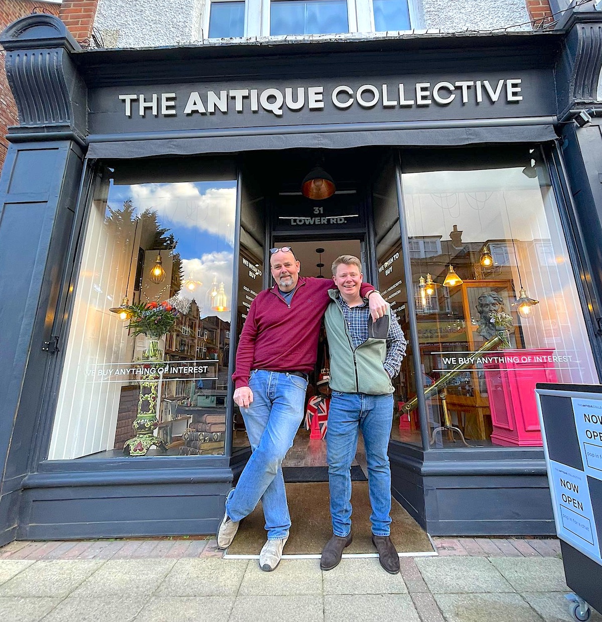 Andy Roberts and Ryan Gisborne-Weare of The Antique Collective