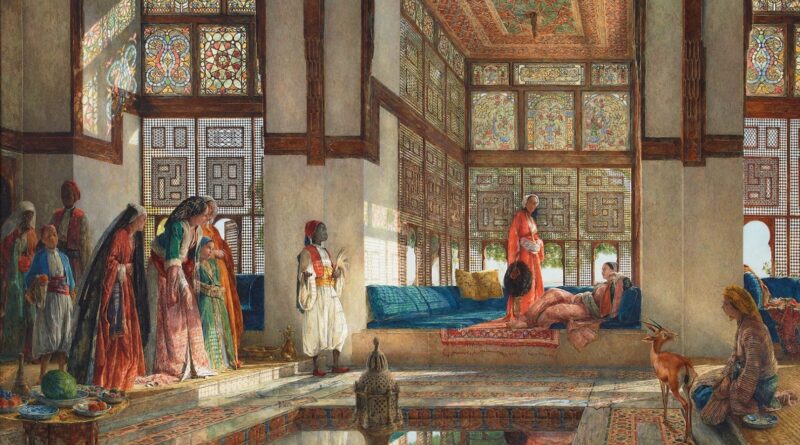 A Reception in the Harem by John Frederick Lewis