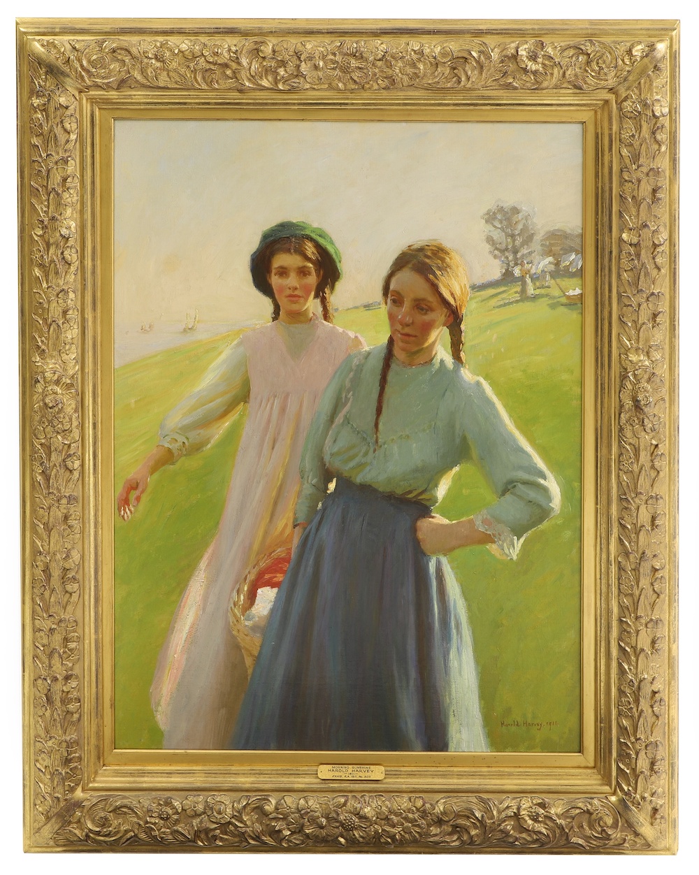 'Morning Sunshine' by Harold Harvey (1874-1941)