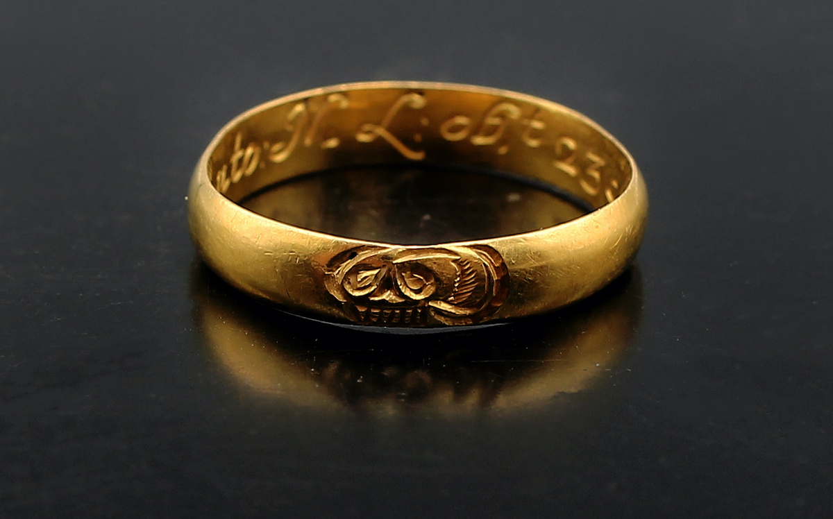 A 17th-century mourning ring