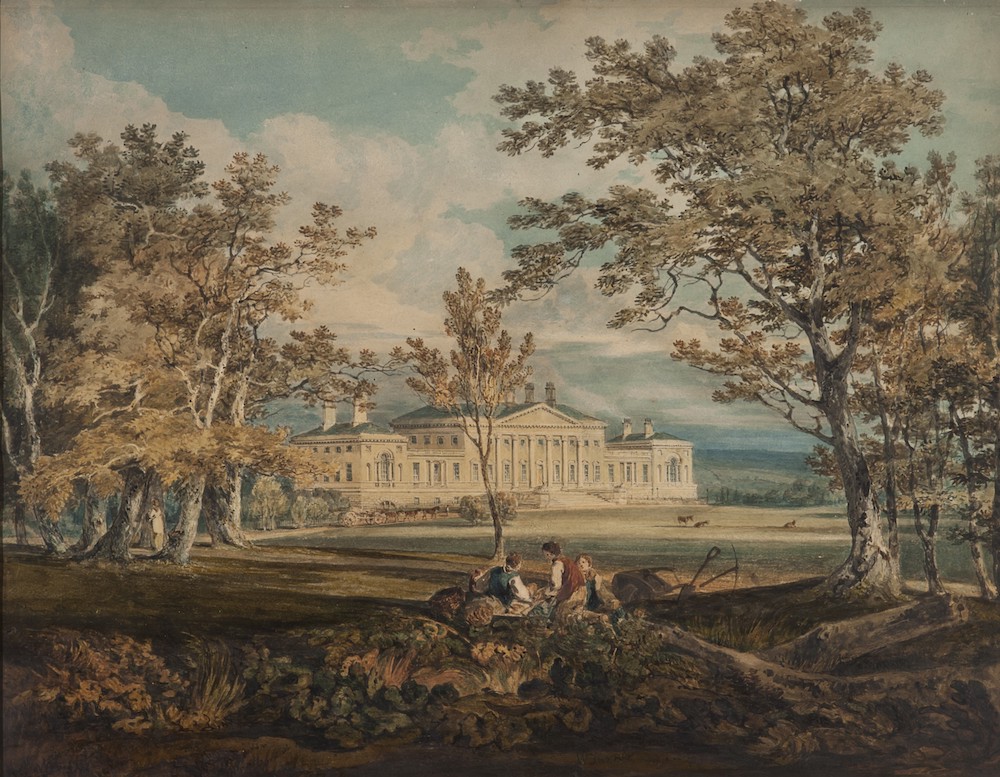 Harewood House from the North East by JMW Turner