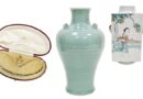 Chinese Celadon vase shatters estimate