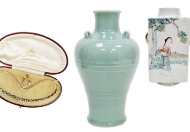 Chinese Celadon vase shatters estimate
