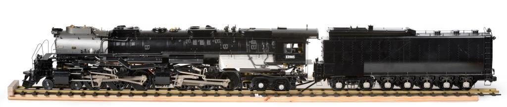 The Union Pacific Challenger model steam train