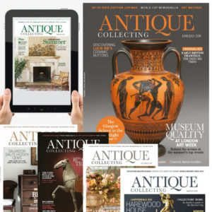 Antique Collecting magazine front covers and iPad edition