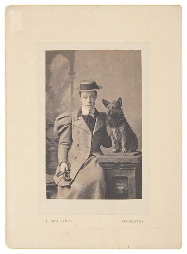 Photograph of Suffragette Kate Evans