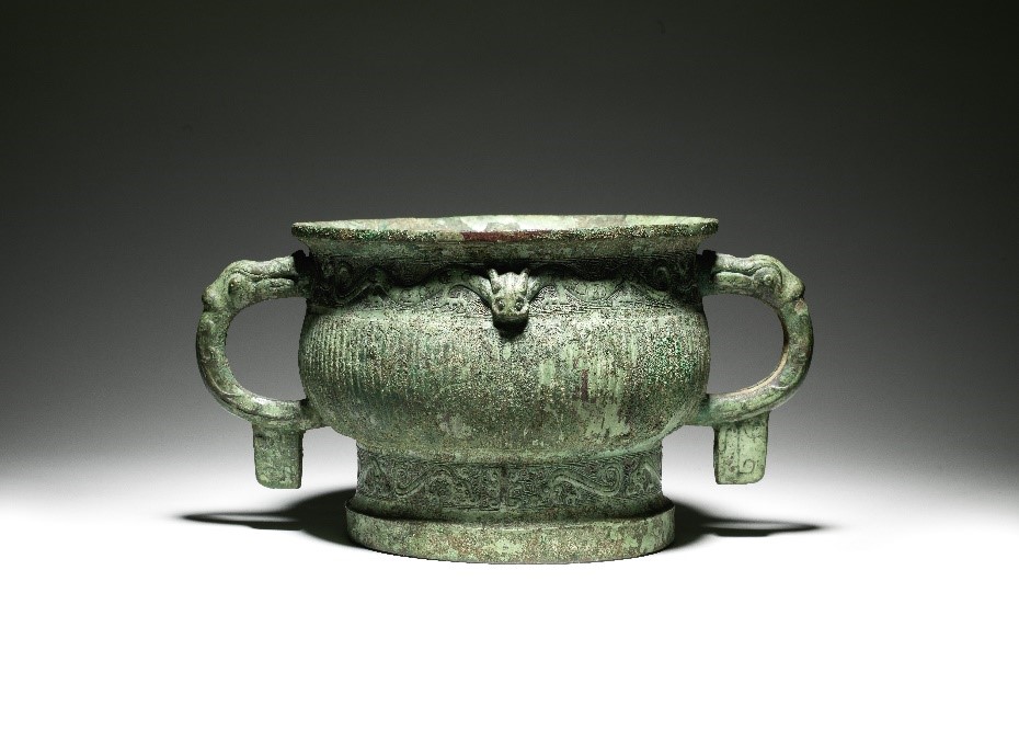 Archaic bronze vessel, Gui: Western Zhou Dynasty