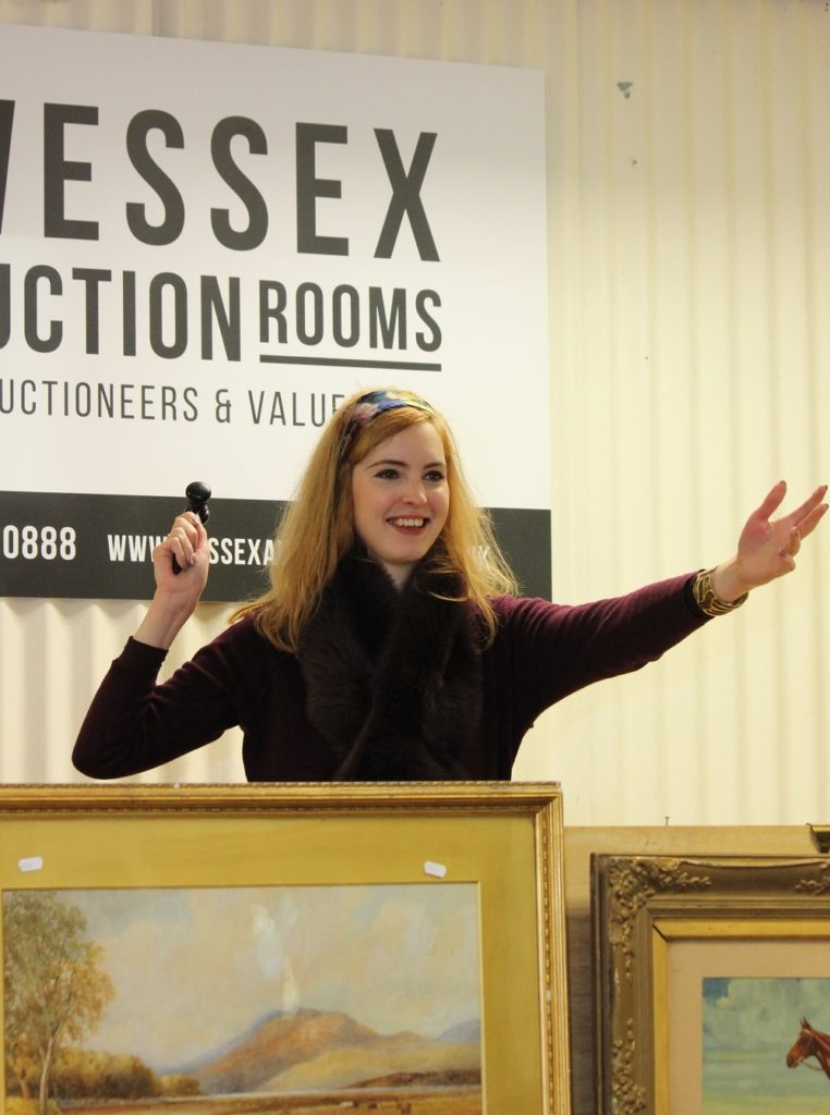 Isabel Balmer, Auctioneer and Head Valuer Wessex Auction Rooms