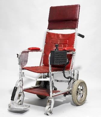 The wheelchair in the Stephen Hawking auction at Christie's