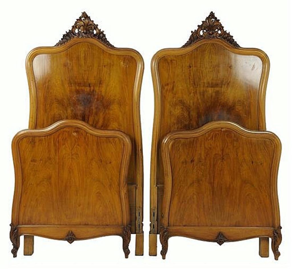 Pair of Louis Xv style beds - £230