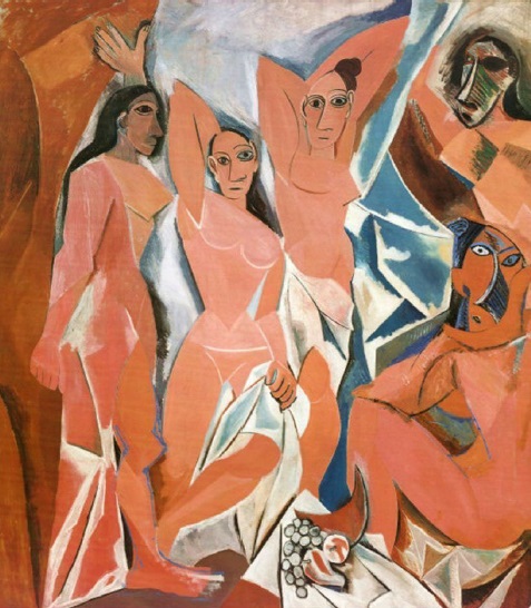 Pablo Picasso, Les Demoiselles d’Avignon,1907,