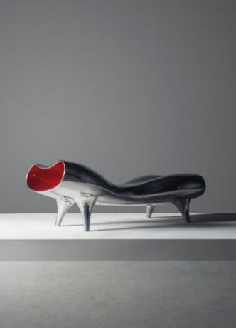 The Orgone Stretch Lounge by Marc Newson
