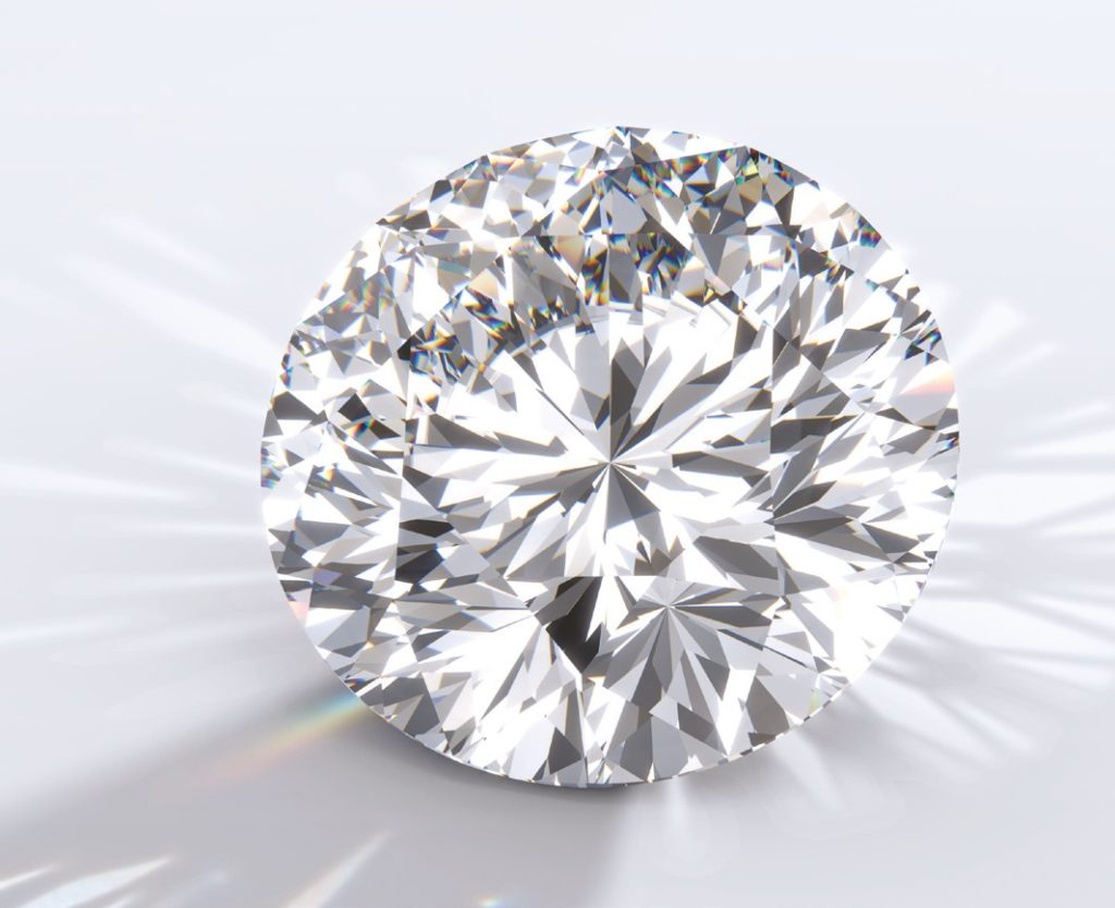 Brilliant cut diamond