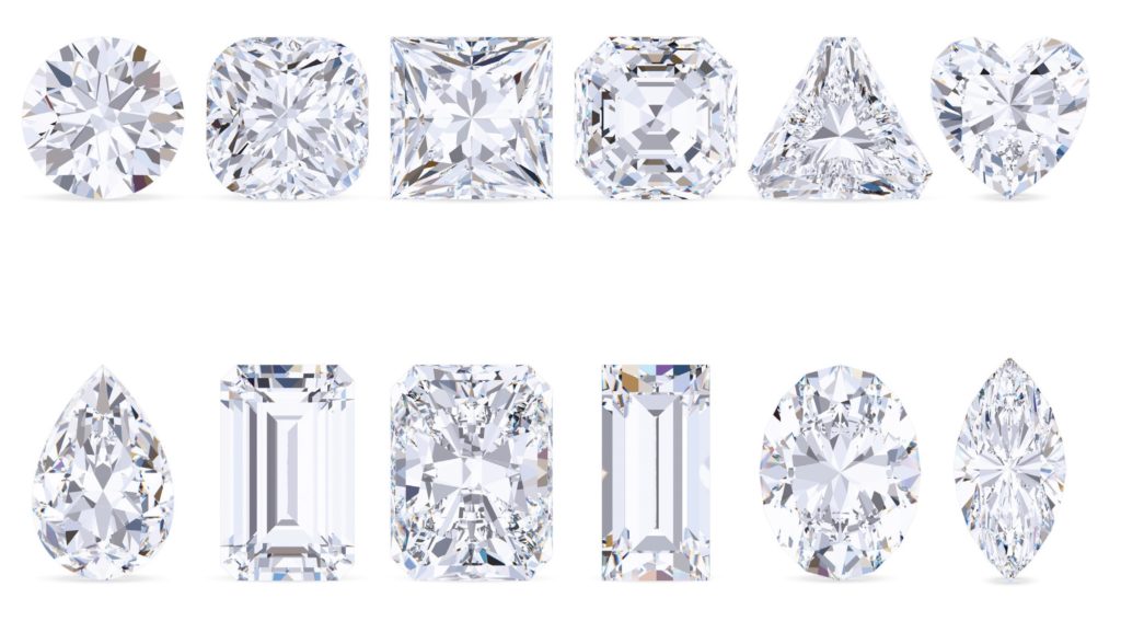 Diamonds and their different types of cut