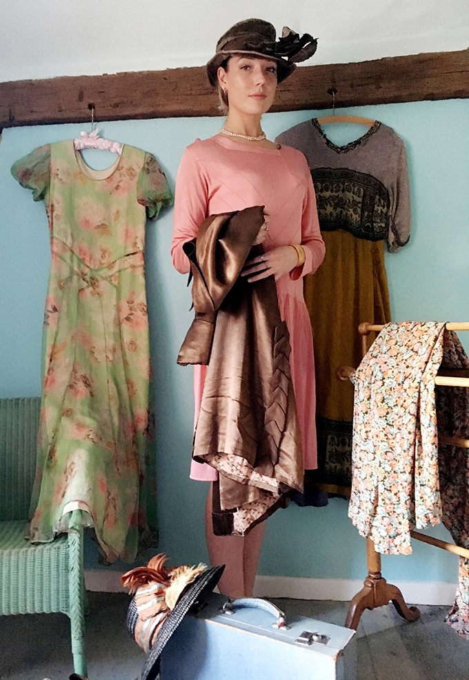 Vintage fashion in the Surrey sale